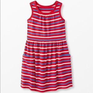 🇺🇸 NWT Hanna Andersson So Breezy Stripe Dress patriotic